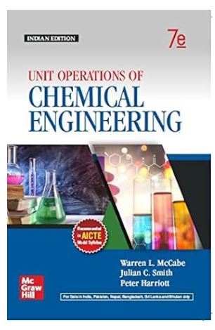 Unit Operations of Chemical Engineering | 7th Edition